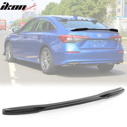 Trunk Spoiler for Honda Civic 11th Gen Sedan SI RS Style 2022-2026 ABS