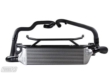 Turbo XS FMIC 2015-2021 Subaru STi - Wrinkle Black Pipes