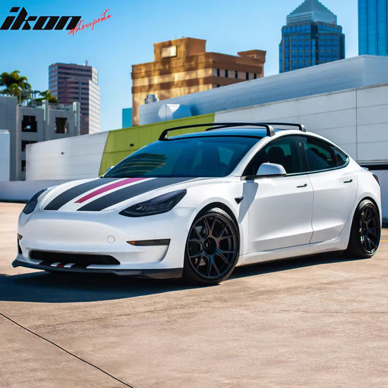 2017-2023 Tesla Model 3 Front Lip Spoiler - UNPAINTED