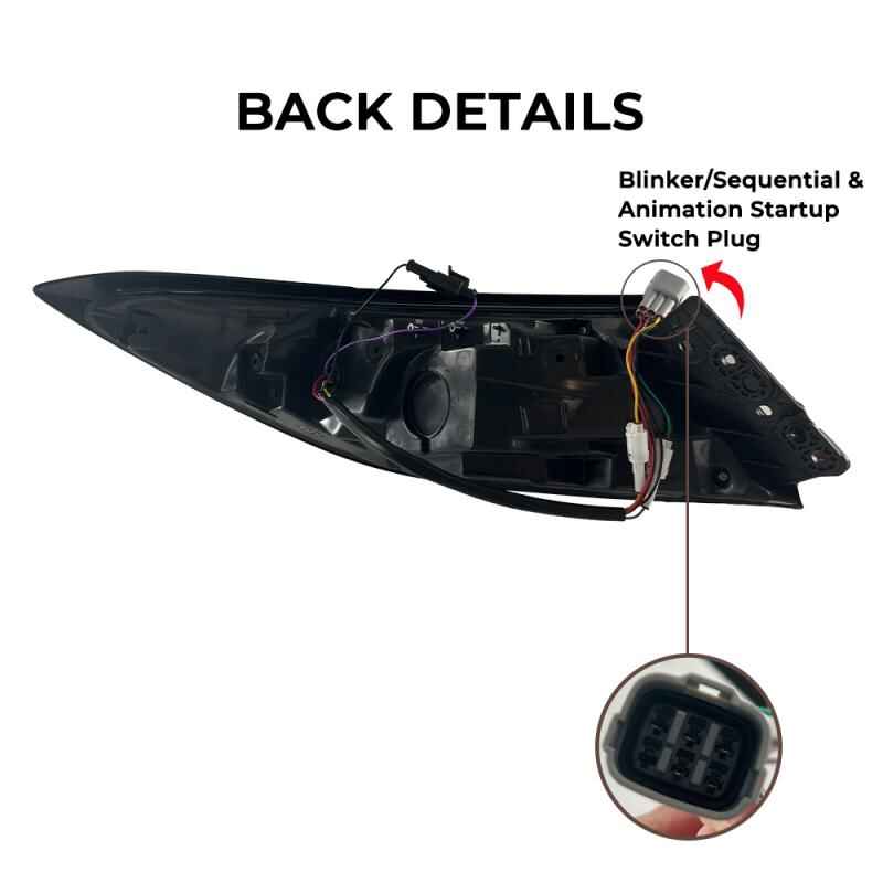 Subaru BRZ 2022-2026 Lobster Claw LED Tail Lights