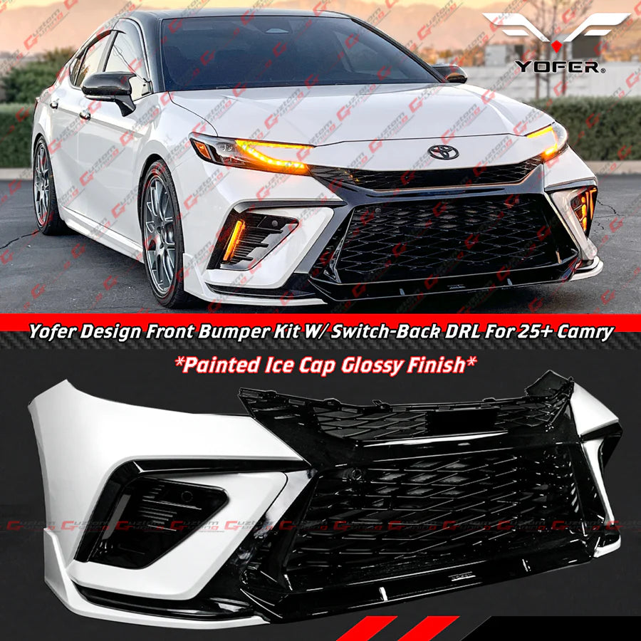 Yofer Design Front Bumper Conversion Kit With Sequential DRL [2025-2026 Toyota Camry]