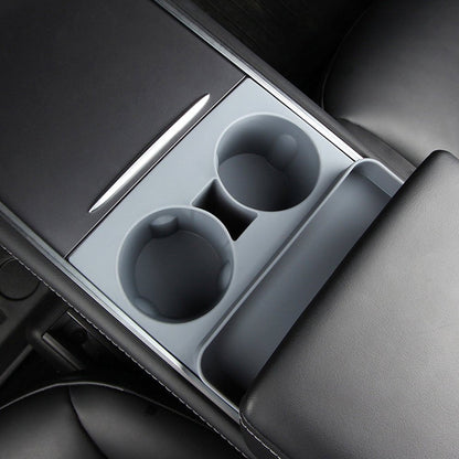 Center Console Silicone Cup Holder For Tesla Model 3/Y