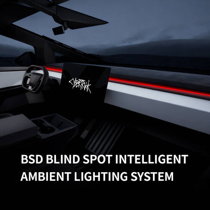 Cybertruck Smart BSD Blind Spot LED Ambient Lighting Kit | TESERY