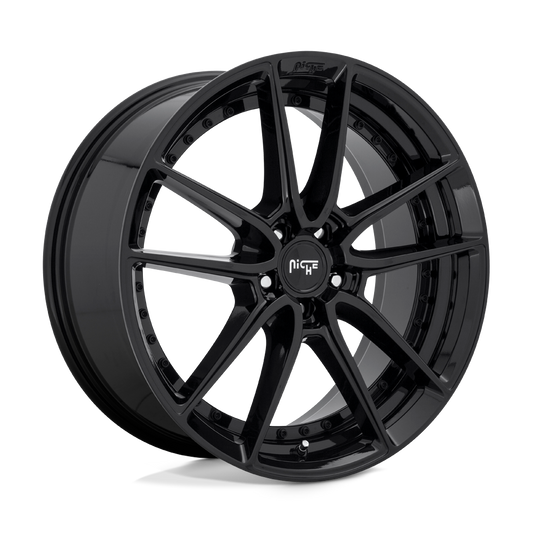 NICHE DFS - 18X8 + 40 5X114.3 - GLOSS BLACK