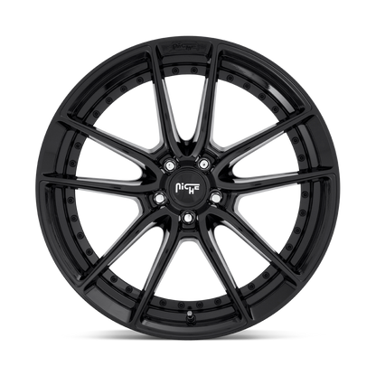 NICHE DFS - 18X8 + 40 5X114.3 - GLOSS BLACK