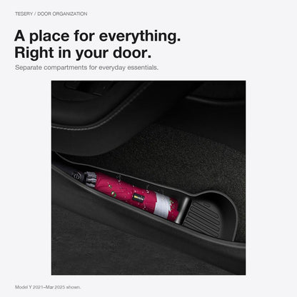 Door Side Organizer Tray for Tesla Model Y Juniper / Model YL