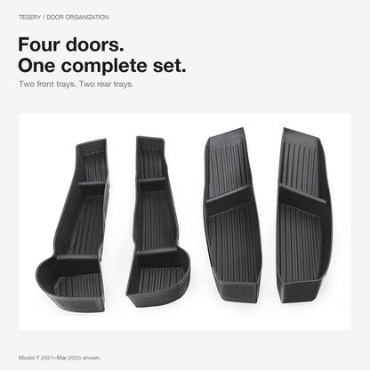 Door Side Organizer Tray for Tesla Model Y Juniper / Model YL