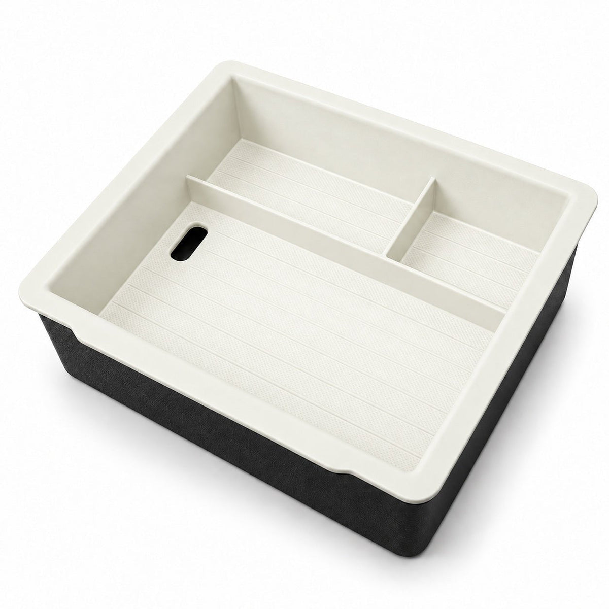 Double-Layer Center Armrest Storage Box for Model 3 Highland/Y Juniper | 3 Colors
