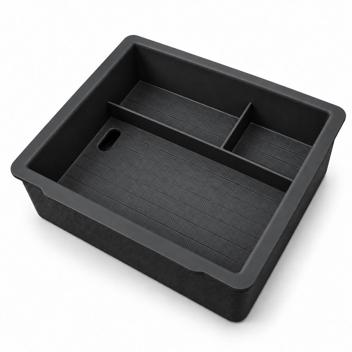 Double-Layer Center Armrest Storage Box for Model 3 Highland/Y Juniper | 3 Colors