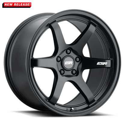 AP6 Full Satin Black - 18X8.5 + 30 5X114.3