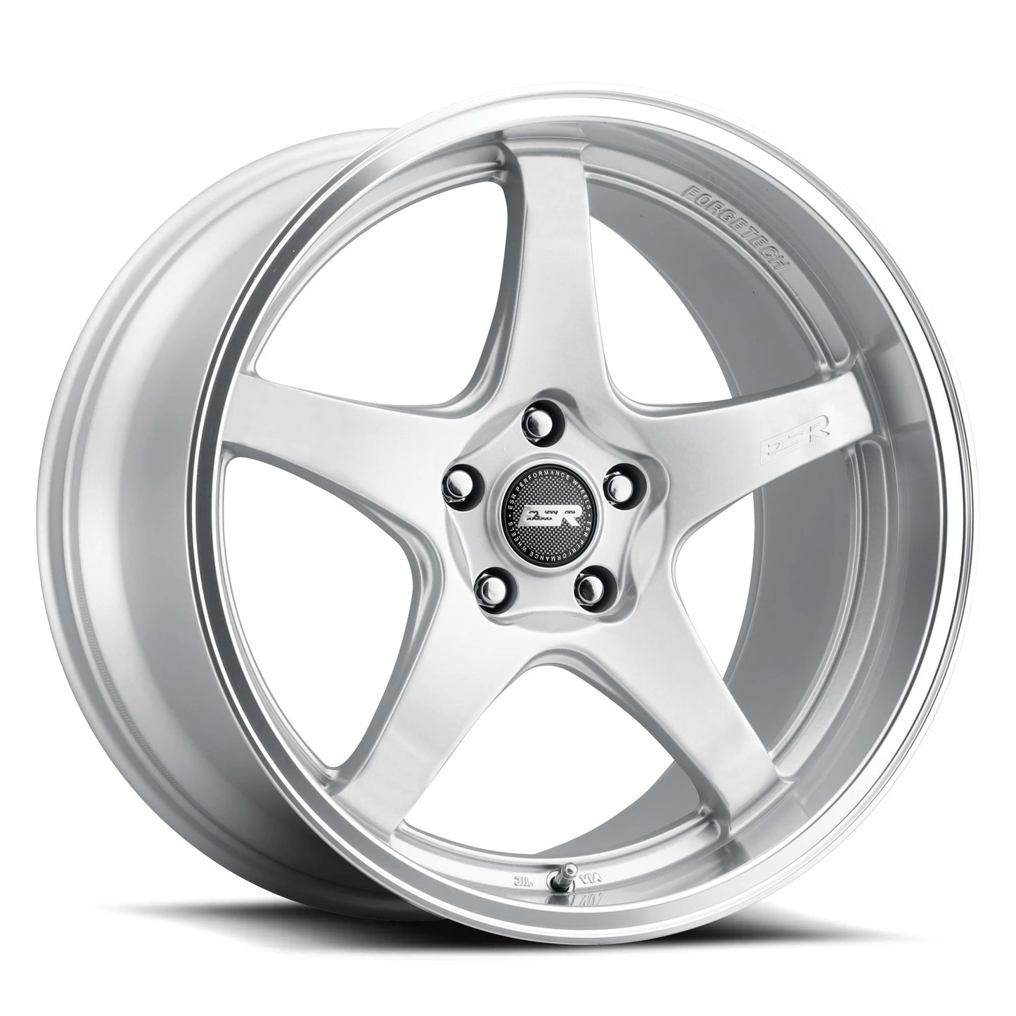 AP5 Hyper Silver Machine Lip - 18X9.5 +35 5X114.3