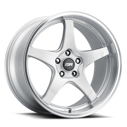 AP5 Hyper Silver Machine Lip - 18X9.5 +35 5X114.3