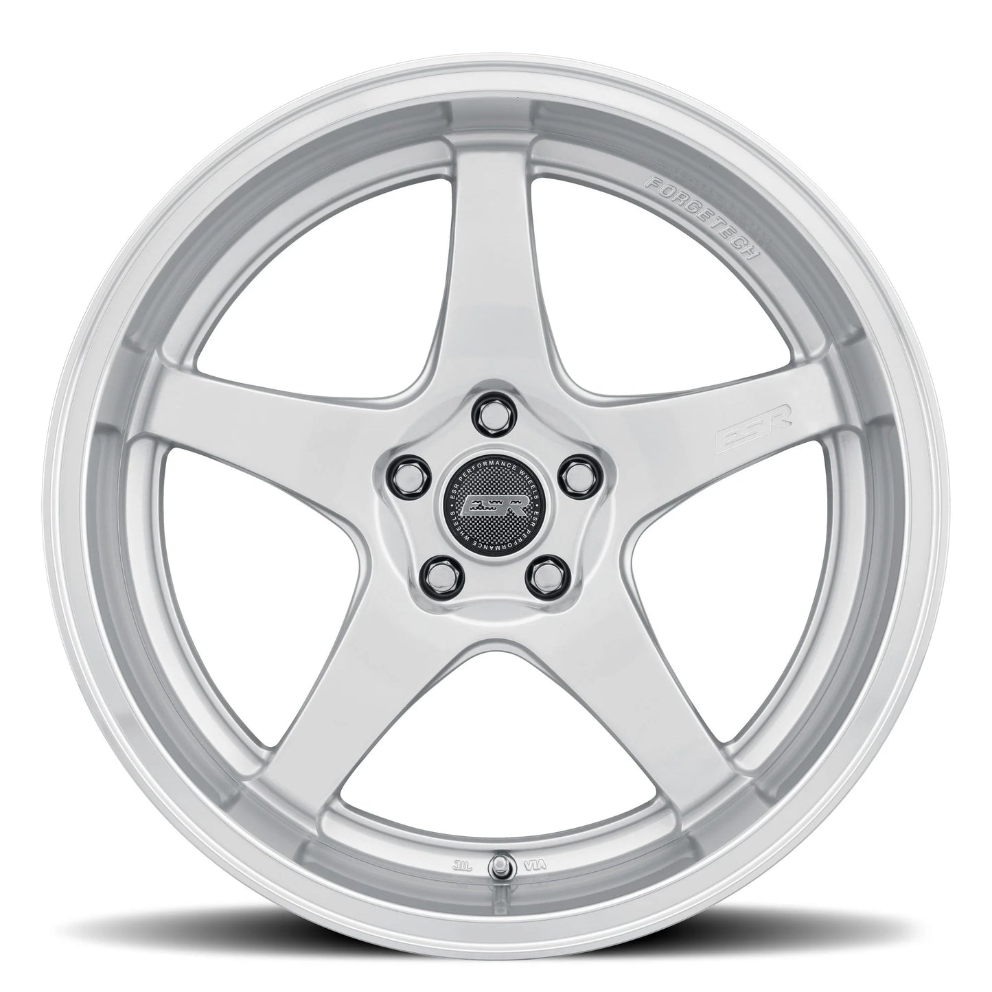 AP5 Hyper Silver Machine Lip - 18X9.5 +35 5X114.3