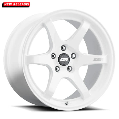 AP6 Gloss White - 18x8.5 +30 5x114.3