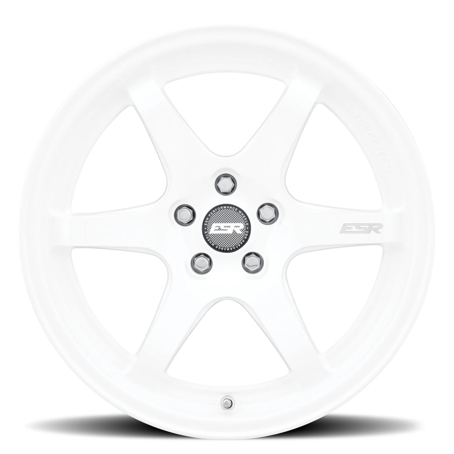 AP6 Gloss White - 18x8.5 +30 5x114.3