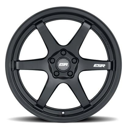 AP6 Full Satin Black - 18X8.5 + 30 5X114.3