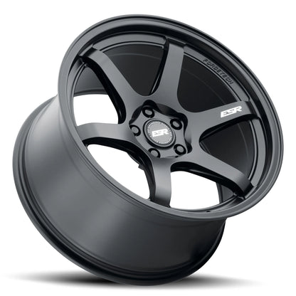 AP6 Full Satin Black - 18X8.5 + 30 5X114.3