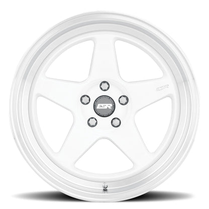 CR5 Gloss White - 18X9.5 +35 5X114.3