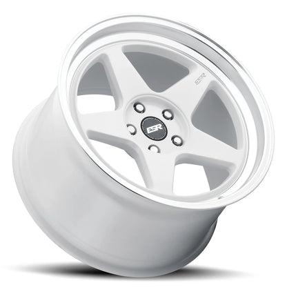 CR5 Gloss White - 18X9.5 +35 5X114.3