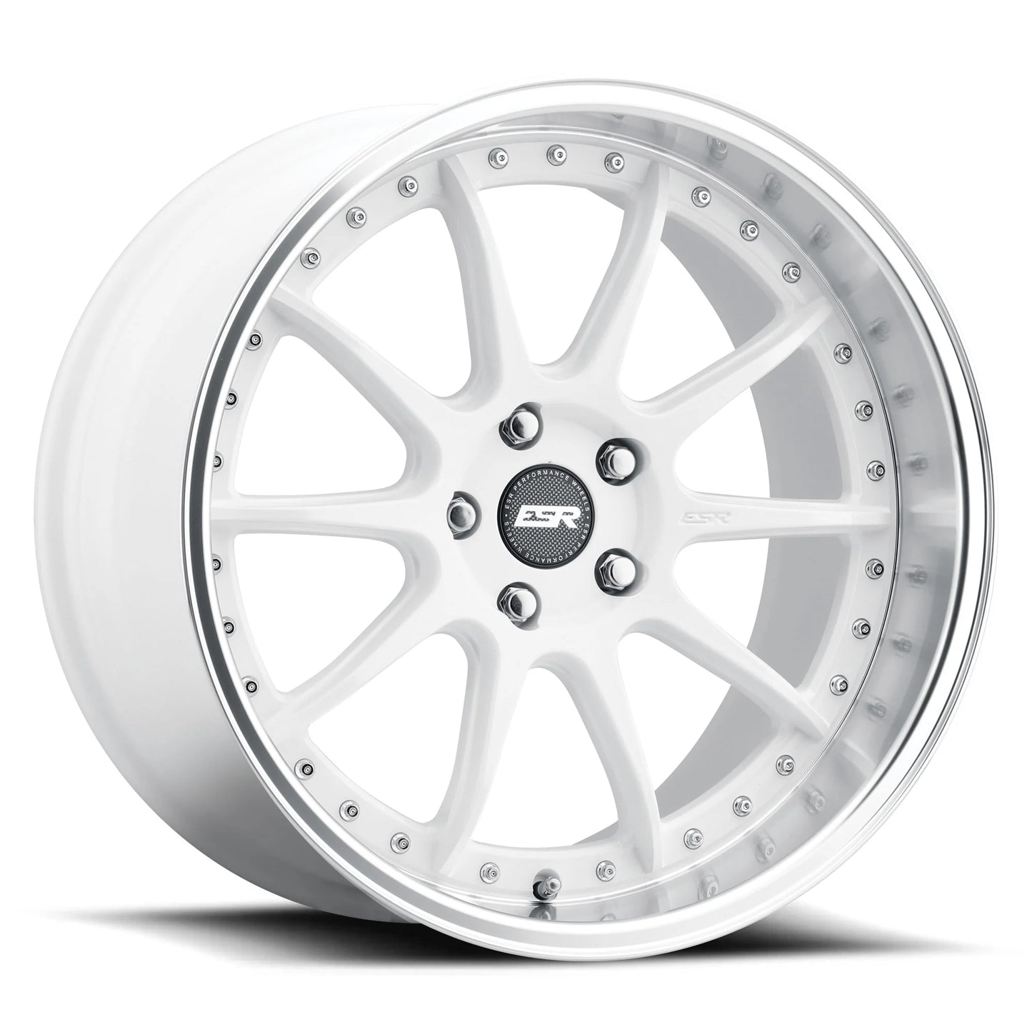 CS12 Gloss White - 18X8.5 + 30 5X114.3
