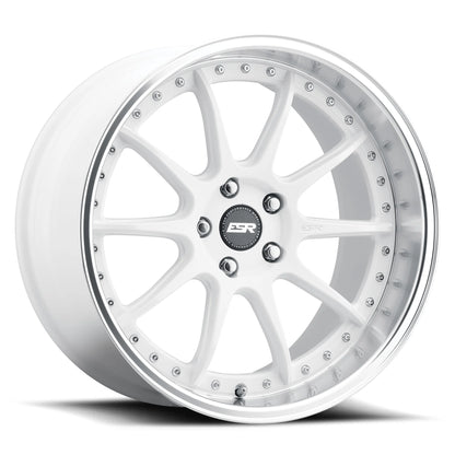 CS12 Gloss White - 18X8.5 + 30 5X114.3