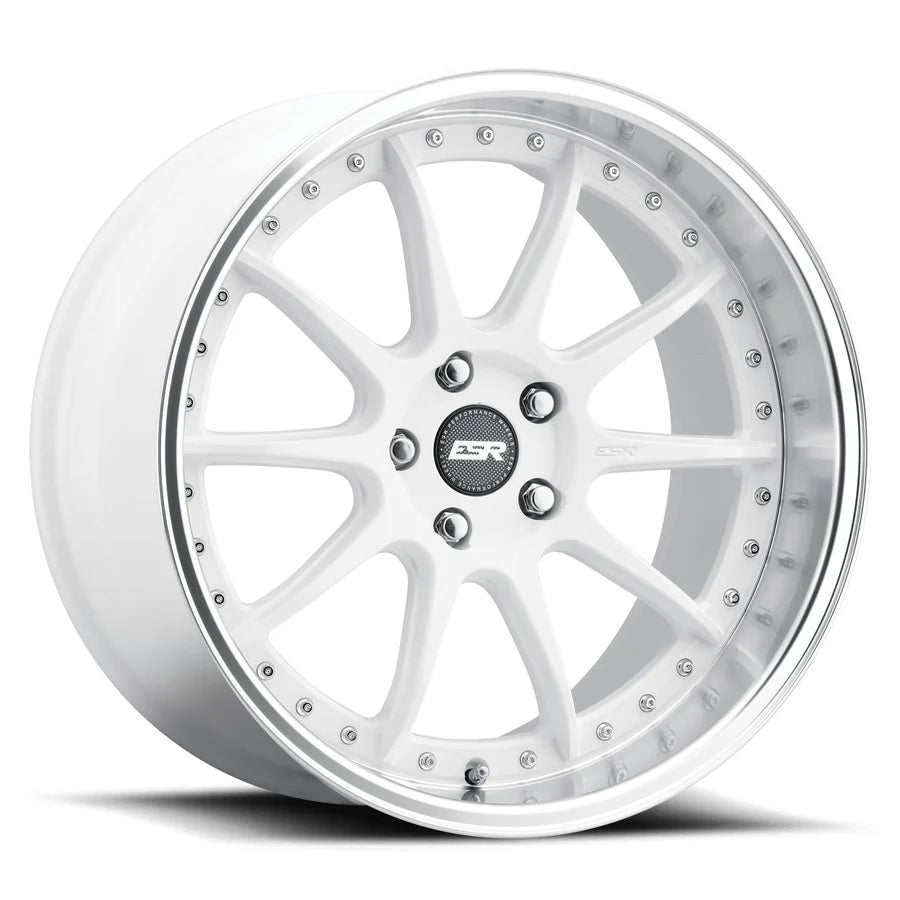 CS12 Gloss White - 18X8.5 + 30 5X114.3
