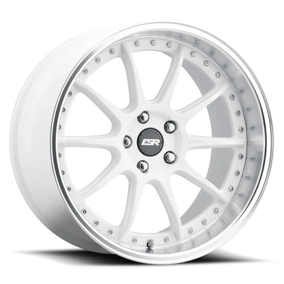 CS12 Gloss White - 18X8.5 + 30 5X114.3