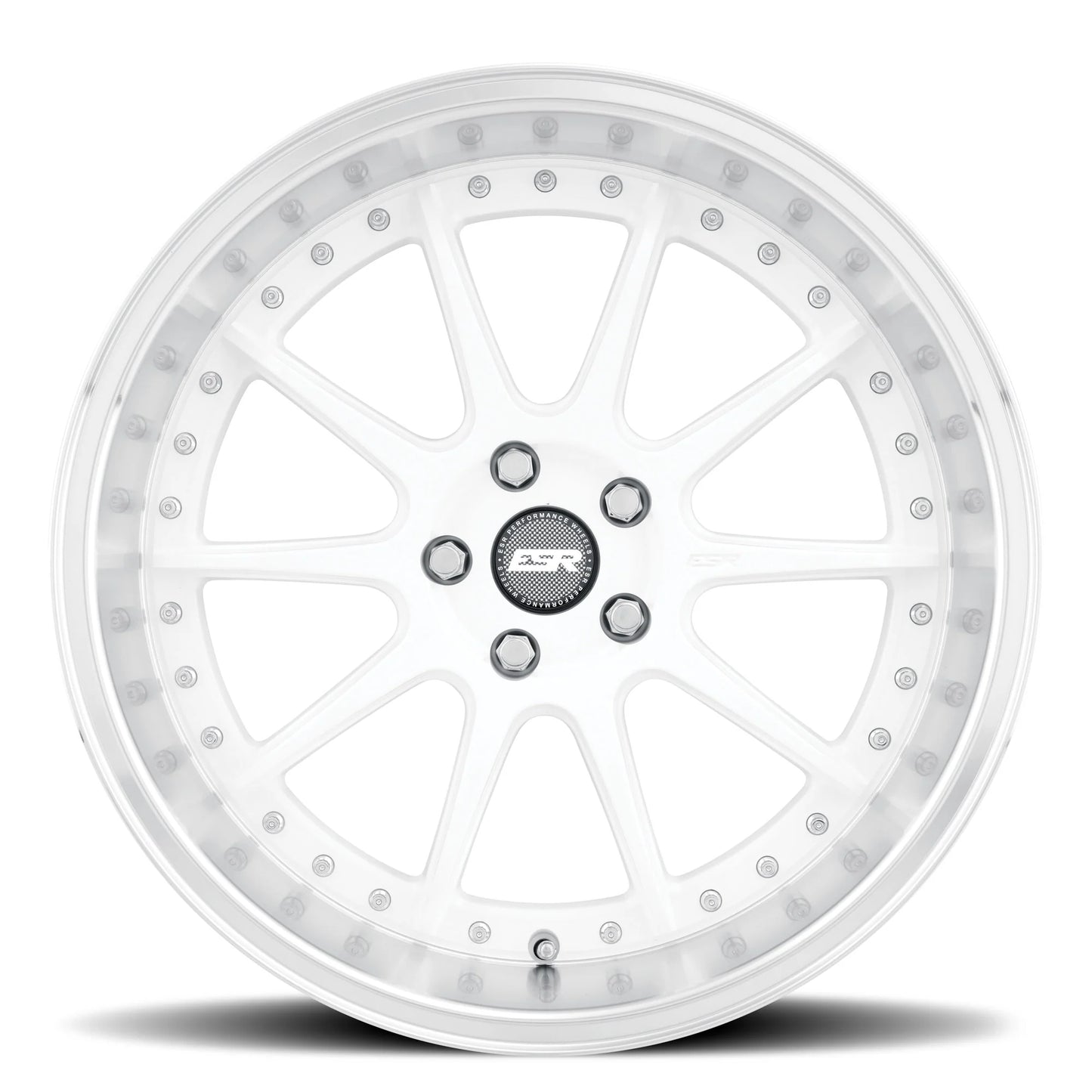CS12 Gloss White - 18X8.5 + 30 5X114.3