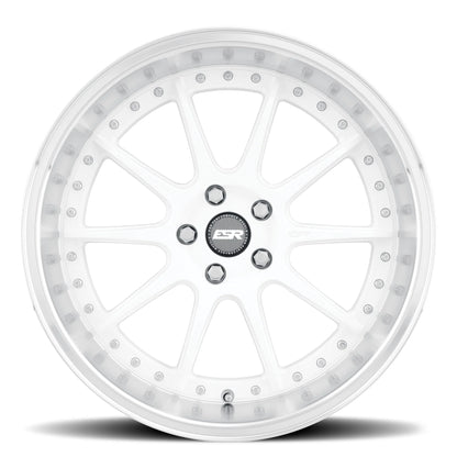 CS12 Gloss White - 18X8.5 + 30 5X114.3