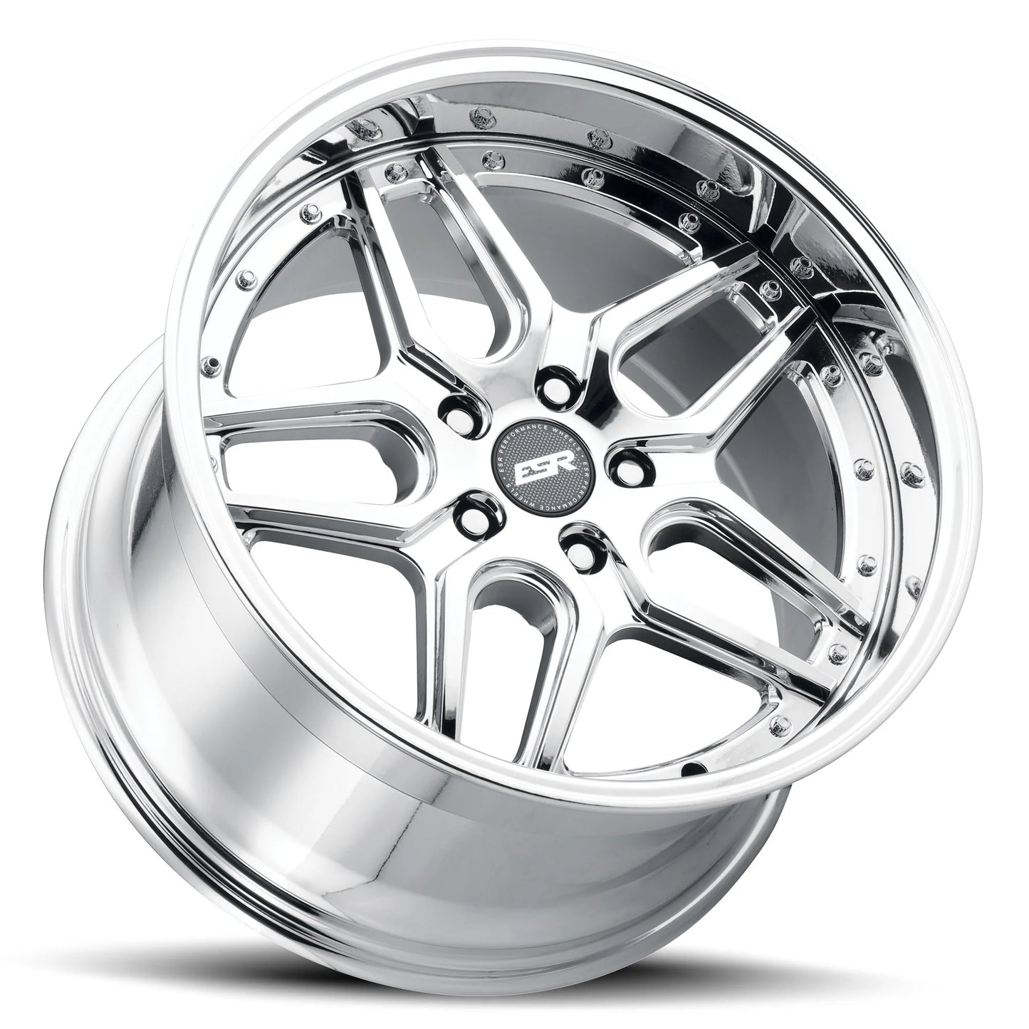 CS15 CHROME - 18X8.5 + 35 5X114.3
