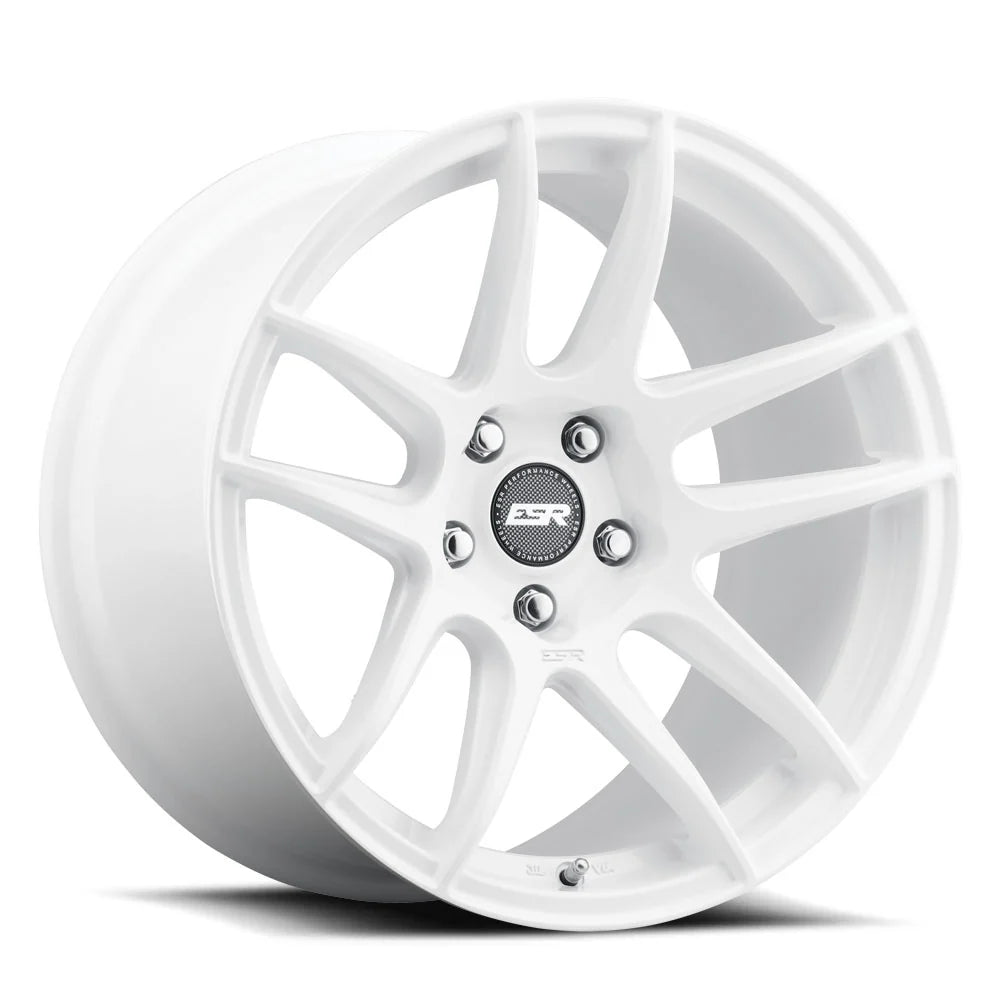 CS8 Gloss White - 18X8.5 + 35 5X114.3