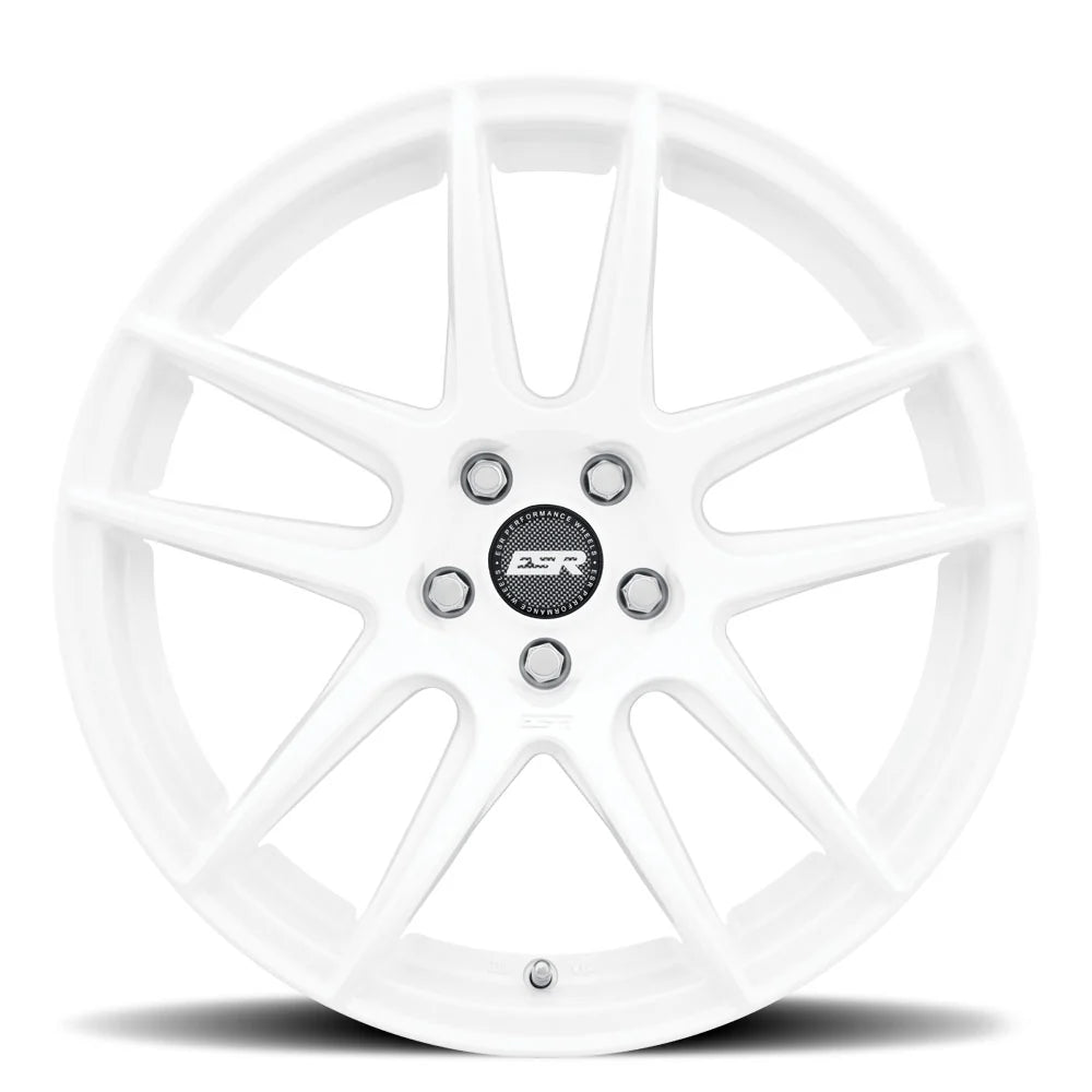 CS8 Gloss White - 18X8.5 + 35 5X114.3
