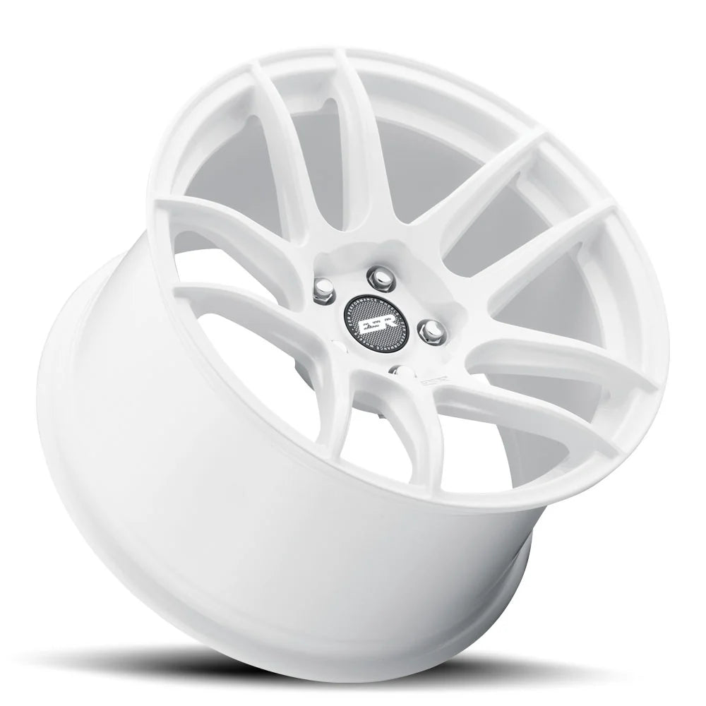 CS8 Gloss White - 18X8.5 + 35 5X114.3