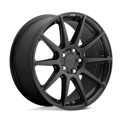 NICHE ESSEN - 18X8 + 40 5X114.3 - MATTE BLACK