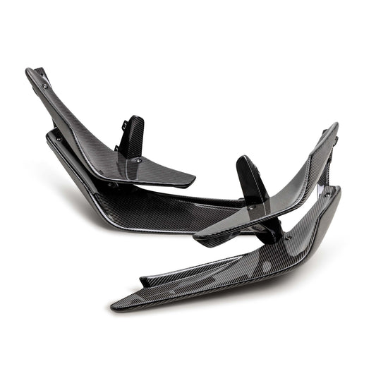 Carbon fiber Front Bumper Canards for 2023-2025 Honda Civic Type R