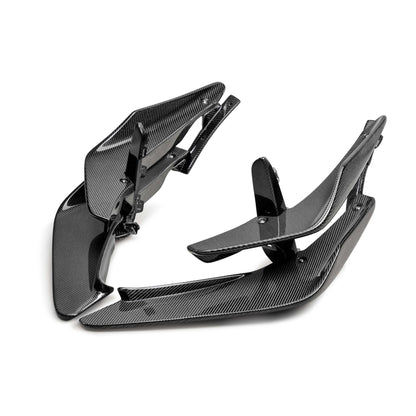 Carbon fiber Front Bumper Canards for 2023-2025 Honda Civic Type R