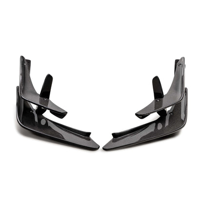 Carbon fiber Front Bumper Canards for 2023-2025 Honda Civic Type R