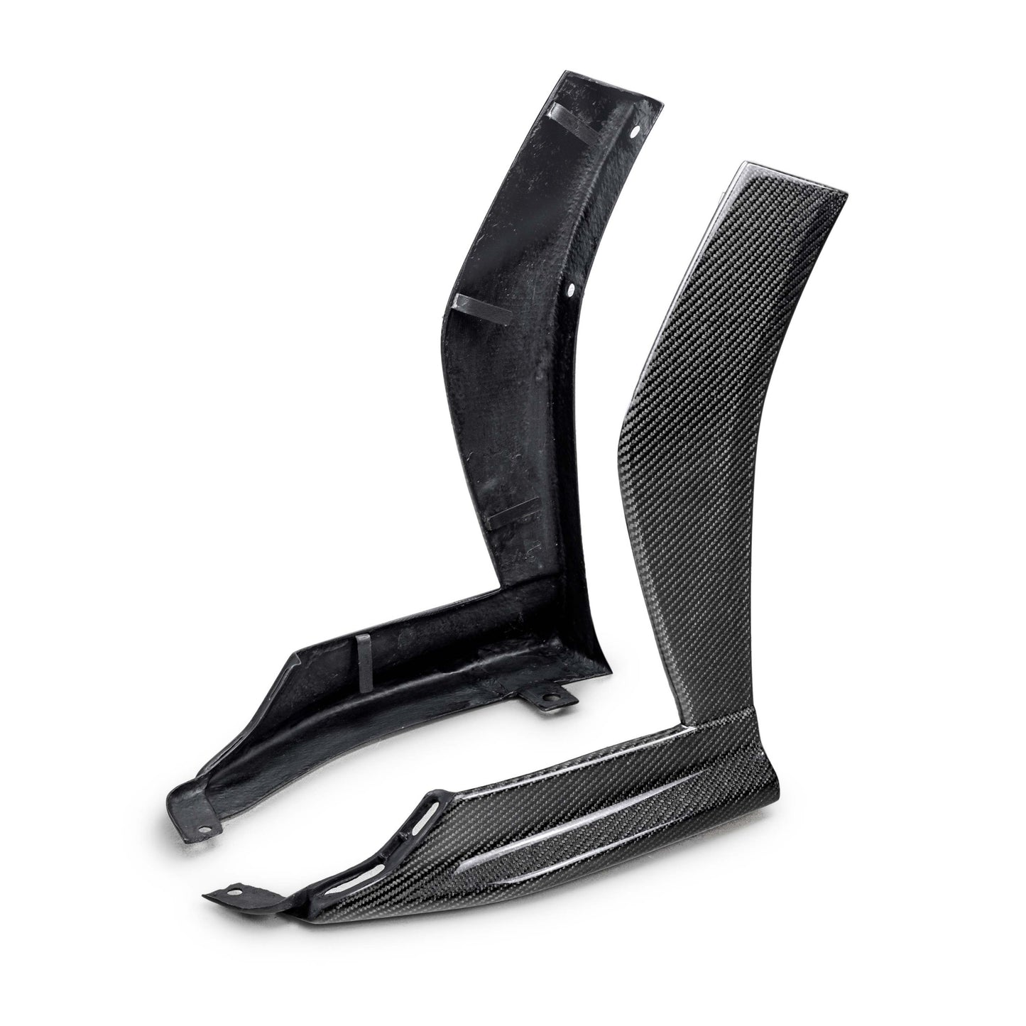 Carbon fiber front bumper trim for 2022-2025 Subaru WRX