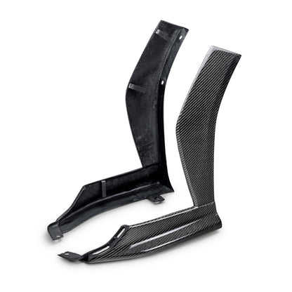 Carbon fiber front bumper trim for 2022-2025 Subaru WRX