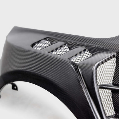 MB-Style Carbon fiber Fenders for 2023-2025 Honda Civic Type R (20mm wider)