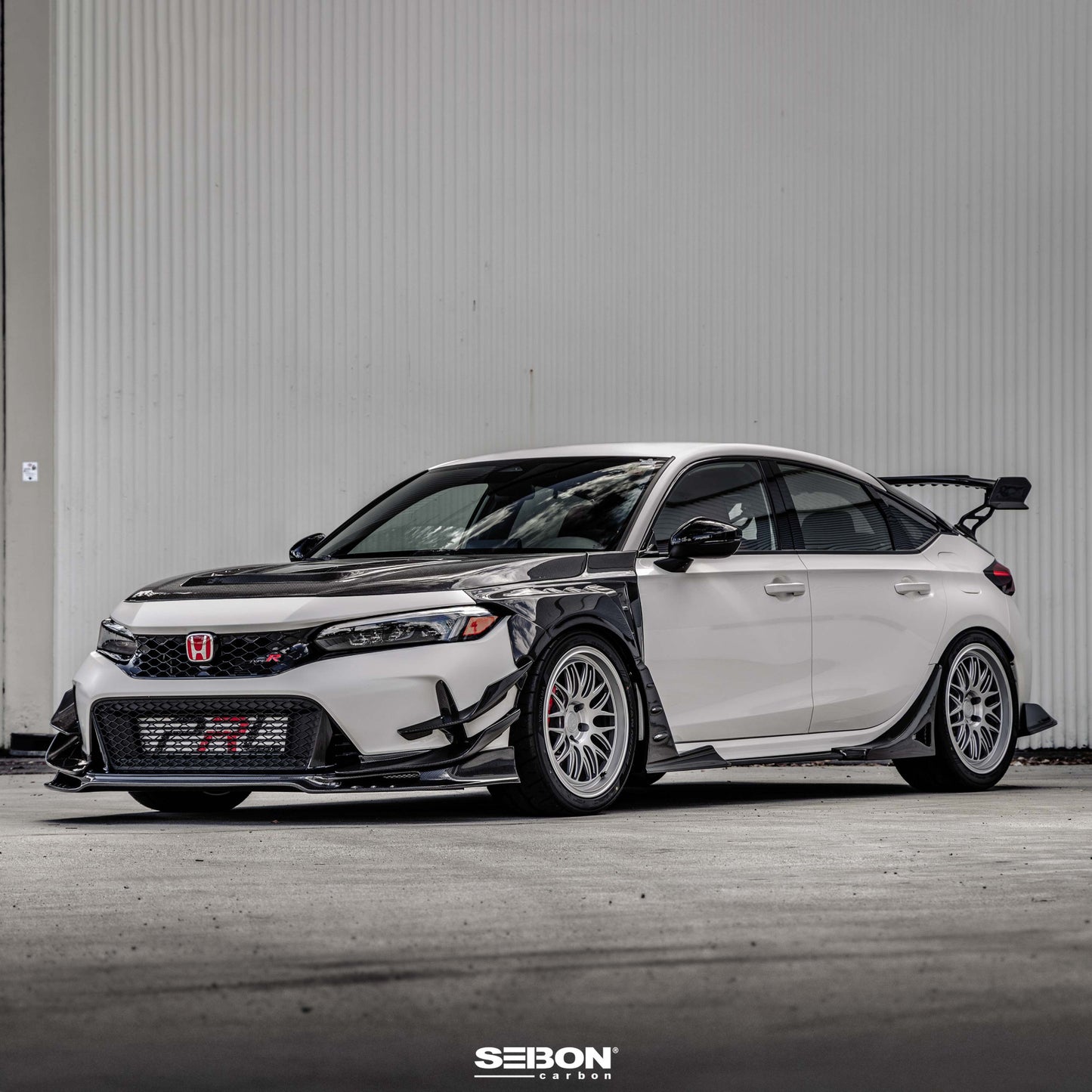 MB-Style Carbon fiber Fenders for 2023-2025 Honda Civic Type R (20mm wider)
