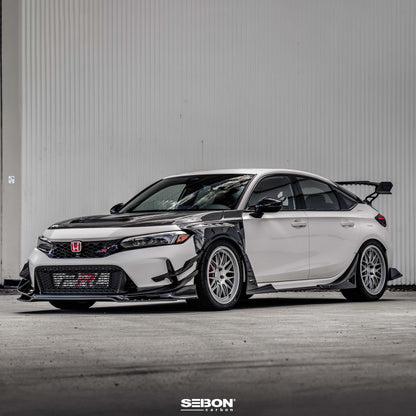 MB-Style Carbon fiber Fenders for 2023-2025 Honda Civic Type R (20mm wider)