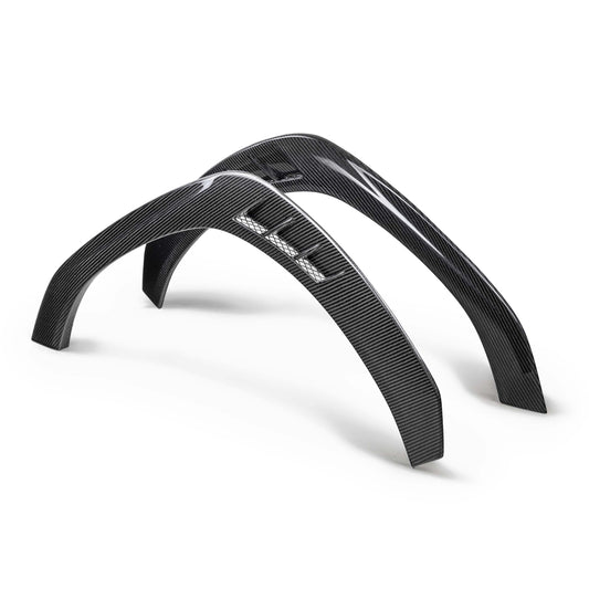 Carbon fiber front fender trim for 2022-2025 Subaru WRX