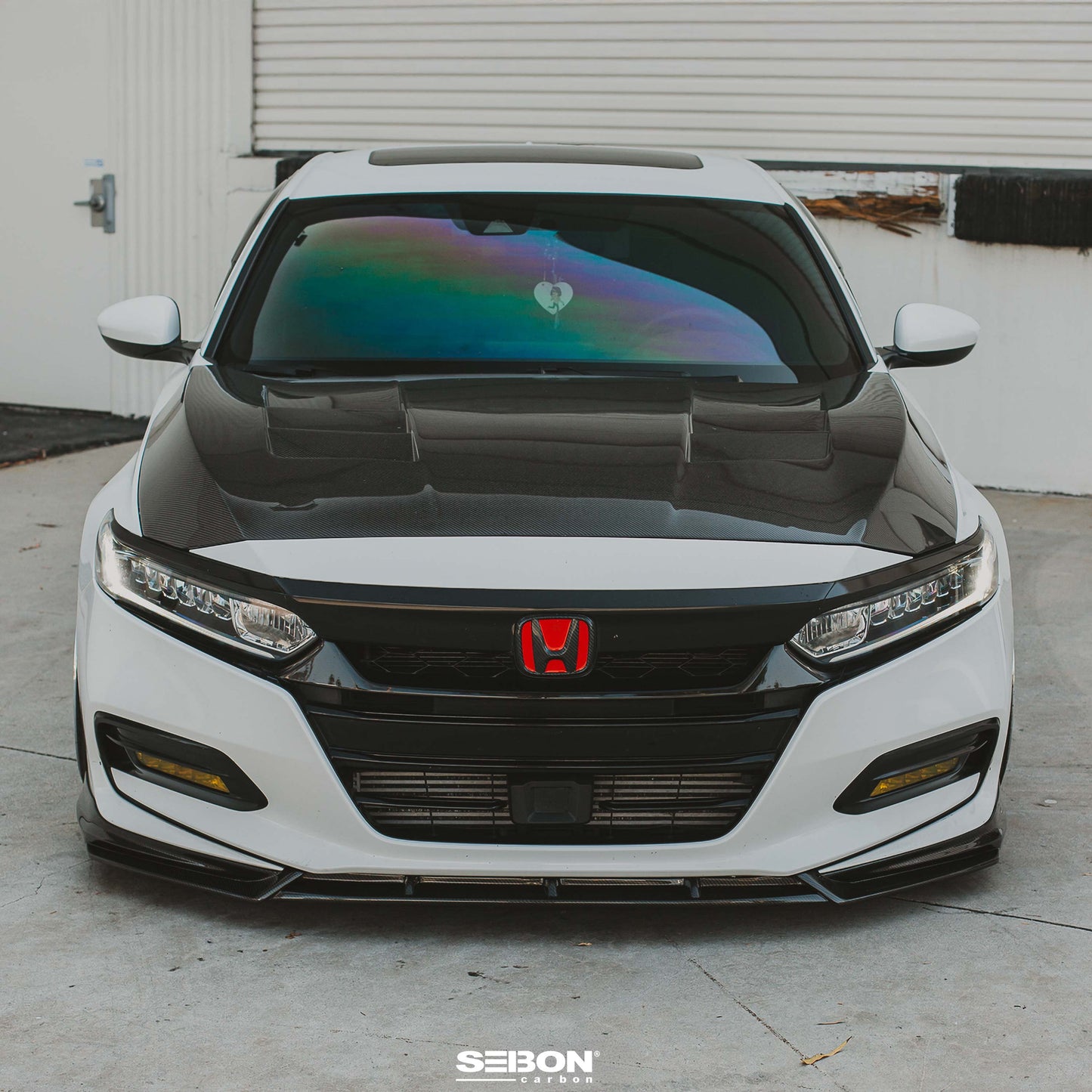 GC-style carbon fiber front lip for 2018-2020 Honda Accord