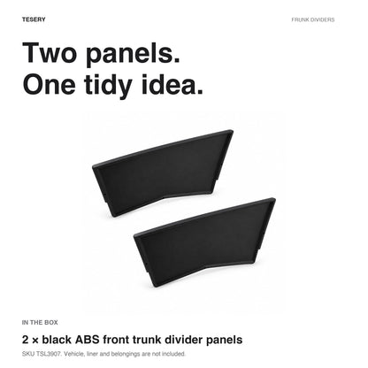 Front Trunk Partition Panel for Model Y Juniper