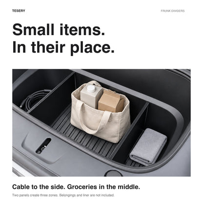 Front Trunk Partition Panel for Model Y Juniper