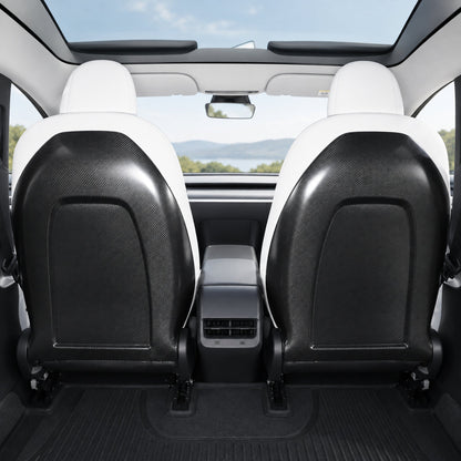 Full Back Seat Replacement for Model 3 / Y - Carbon Fiber Interior Mods