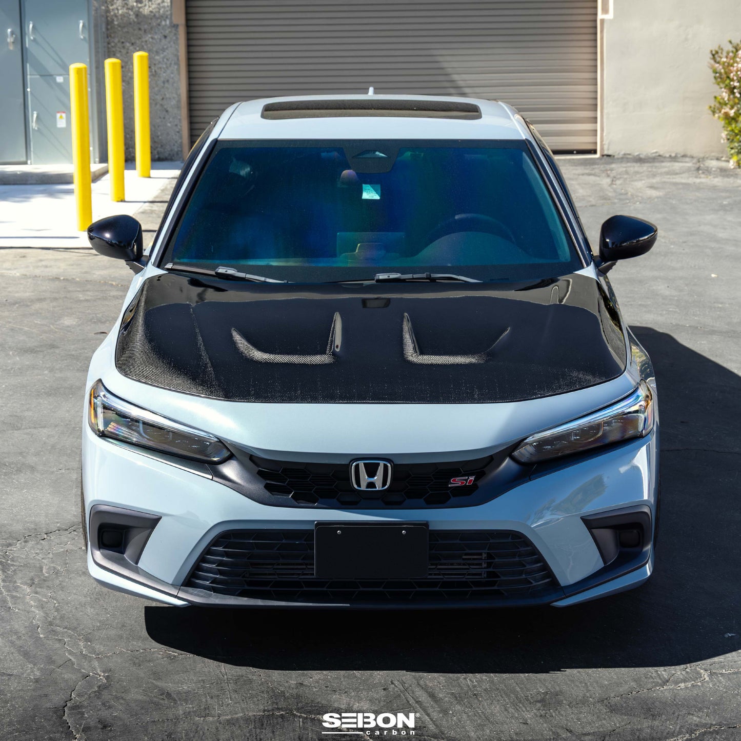 MR-Style Carbon Fiber Hood for 2022-2026 Honda Civic Sedan / Hatchback