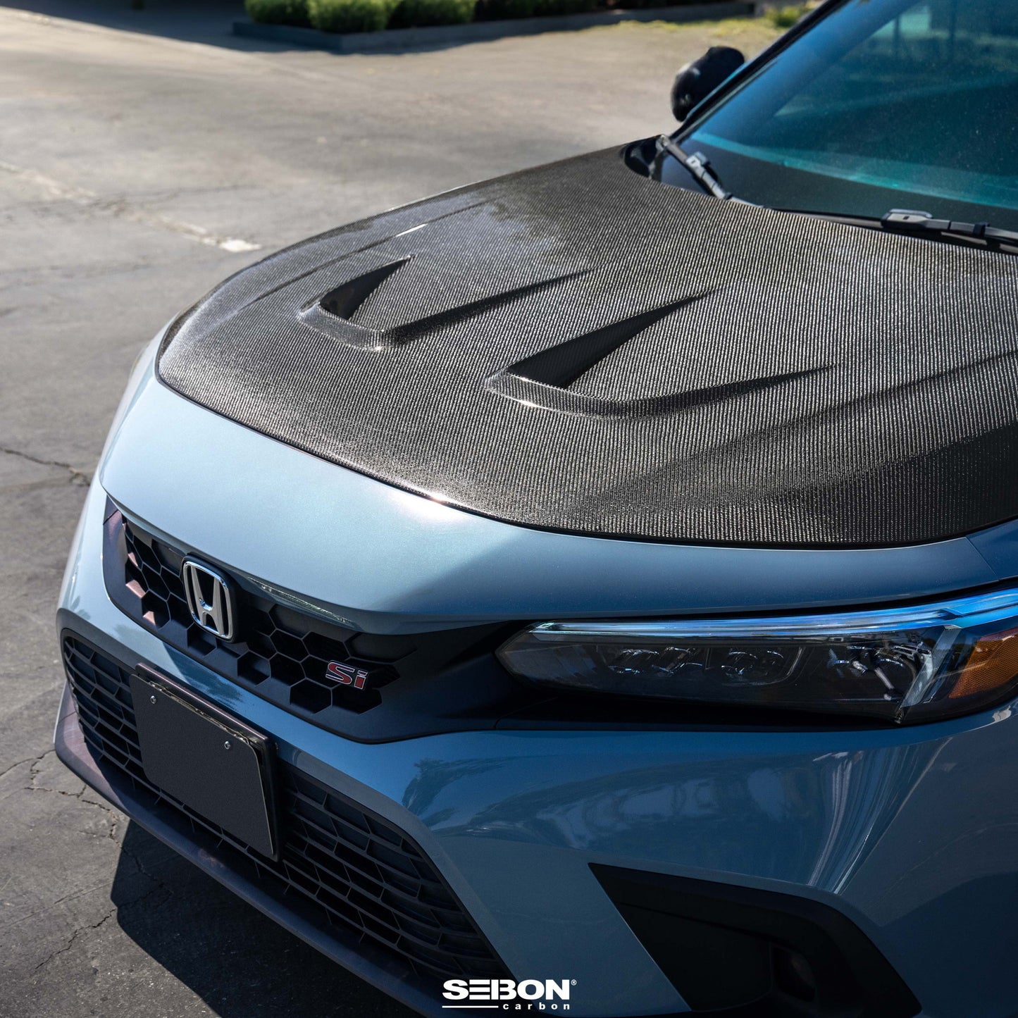 MR-Style Carbon Fiber Hood for 2022-2026 Honda Civic Sedan / Hatchback