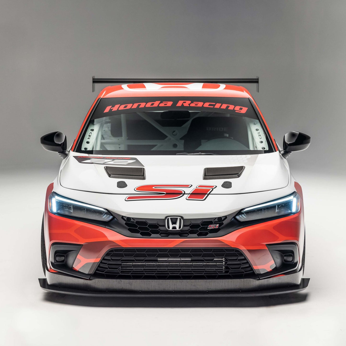 THRW-Style Carbon Fiber hood for 2022-2026 Honda Civic Sedan / Hatchback